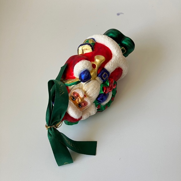 Vintage Waterford Holiday Heirloom Ornament:  Limited 1st Edition, Santa Series, - Picture 9 of 14